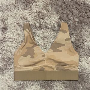 Fabletics Camouflage Sports Bra